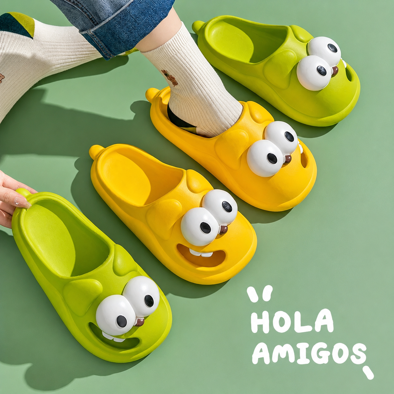 Chanclas Carita Loca
